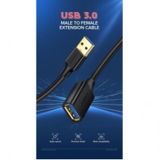 Дата кабель USB 3.0 AM/AF 2.0m US129 Black Ugreen (10373) - Фото