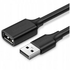 Дата кабель USB 2.0 AM/AF 2.0m US103 Black Ugreen (10316) - Фото