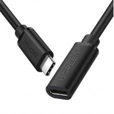 Дата кабель USB-C to USB-C 1.0m USB 3.1Gen2 100W US353 Black Ugreen (10387) - Фото