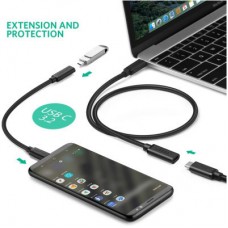 Дата кабель USB-C to USB-C 1.0m USB 3.1Gen2 100W US353 Black Ugreen (10387) - Фото