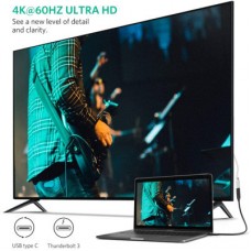 Дата кабель USB-C to USB-C 1.0m USB 3.1Gen2 100W US353 Black Ugreen (10387) - Фото