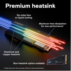 Накопитель SSD M.2 2280 1TB T705 with Heatsink Micron (CT1000T705SSD5) - Фото