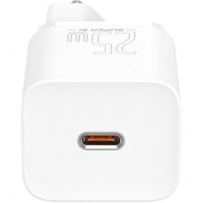 Зарядний пристрій Baseus 1xUSB 25 W (USB-C) + Cable Type-C white (TZCCSUP-L02) - Фото