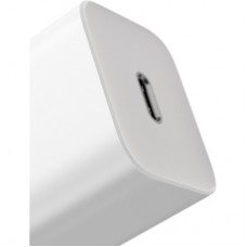 Зарядний пристрій Baseus 1xUSB 25 W (USB-C) + Cable Type-C white (TZCCSUP-L02) - Фото