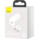 Зарядное устройство Baseus 1xUSB 25W (USB-C) + Cable Type-C white (TZCCSUP-L02) Зарядное устройство Baseus 1xUSB 25W (USB-C) + Cable Type-C white (TZCCSUP-L02)