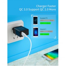 Зарядний пристрій Essager ECTQC3-FBB01 - Фото