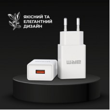 Зарядное устройство Armorstandart AR02 Basic USB 3.1A White (ARM59714) - Фото