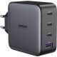 Зарядний пристрій Ugreen 4xUSB 100 W GAN (USB-A+3*USB-C) Tech Fast Charger CD226 Grey (90575)