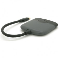 Концентратор Voltronic USB-C 3-in-1 USB 3.0 + USB-C + HDMI 0.23m black (YT-HTC3in1) - Фото