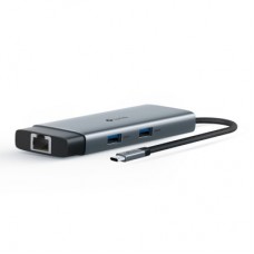 Концентратор TP-Link USB 3.0 6-in-1 2xUSB 3.0 + 1xUSB-C + 1xHDMI + 1xRJ45 + PD 100W (UH6120C) - Фото