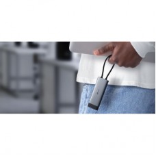 Концентратор TP-Link USB 3.0 6-in-1 2xUSB 3.0 + 1xUSB-C + 1xHDMI + 1xRJ45 + PD 100W (UH6120C) - Фото