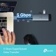 Концентратор TP-Link USB 3.0 6-in-1 2xUSB 3.0 + 1xUSB-C + 1xHDMI + 1xRJ45 + PD 100W (UH6120C)