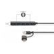 Концентратор Digitus USB-C + USB-A to 4xUSB-A 0.2m black (DA-70235) Концентратор Digitus USB-C + USB-A to 4xUSB-A 0.2m black (DA-70235)