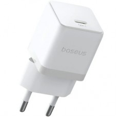 Зарядний пристрій Baseus Palm Fast Charger 1C 30 W + Cable 1.0m Type-C 60 W white (P10111605213-01) - Фото