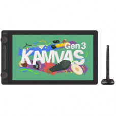 Графический планшет Huion Kamvas 16 Gen3 Black + перчатка (GS1563)
