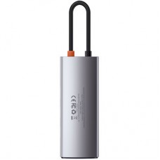 Концентратор Baseus USB3.1 Type-C to USB Type C PD 100W/HDMI 4K 60 Hz/3*USB 3.2 Gen1/ 5in1 (CAHUB-CX0G) - Фото