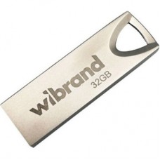 USB флеш накопитель Wibrand 32GB Taipan Silver USB 2.0 (WI2.0/TA32U2S) - Фото