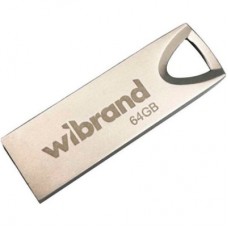 USB флеш накопитель Wibrand 64GB Taipan Silver USB 2.0 (WI2.0/TA64U2S) - Фото