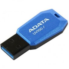 USB-флеш-накопичувач ADATA 32 GB DashDrive UV100 Blue USB 2.0 (AUV100-32G-RBL) - Фото