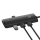 Концентратор Baseus USB-C to 4xUSB 3.0 1.0m black (WKQX030401) Концентратор Baseus USB-C to 4xUSB 3.0 1.0m black (WKQX030401)