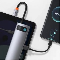 Концентратор Baseus USB-C 8-in-1 (CAHUB-CV0G) - Фото