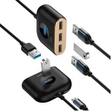 Концентратор Baseus USB 3.0 to 1xUSB 3.0 + 3xUSB 2.0 1.0m (CAHUB-AY01) - Фото