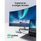 Концентратор Ugreen USB-C to 3xUSB 3.0 + HDMI + SD/TF CM195 gray (70410)