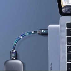 Концентратор Ugreen 2xUSB-C to 3xUSB 3.0 + HDMI + USB-C CM251 gray (60559) - Фото