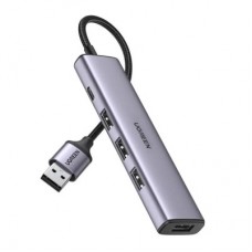 Концентратор Ugreen USB 3.0 to 4xUSB 3.0 CM473 (20805) - Фото