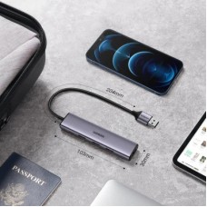 Концентратор Ugreen USB 3.0 to 4xUSB 3.0 CM473 (20805) - Фото