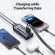 Концентратор Ugreen USB 3.0 to 7xUSB 3.0 with power supply CM481 gray (90307)