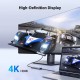 Концентратор Ugreen USB-C to HDMI + 3xUSB 3.0 + PD CM511 gray (15596)