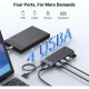 Концентратор Ugreen USB 3.0 to 4xUSB 3.2 Gen1 CM653 black (15548)