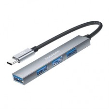 Концентратор Essager USB-C to 4xUSB 2.0 (EHBC04-FY10-P) - Фото