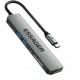 Концентратор Essager USB-C 7-in-1 HDMI + USB 3.2 + USB-C + SD/TF gray (EHB07-QH0G-Z)
