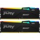Модуль памяти для компьютера DDR5 128GB (2x64GB) 5600 MHz Beast RGB Kingston Fury (ex.HyperX) (KF556C40BBAK2-128)
