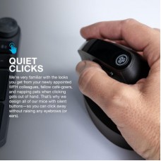 Мышка Jlab JBuds Vertical Ergonomic Wireless Black (IEUMJBERGORBLK82) - Фото