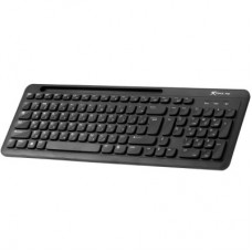 Клавіатура Xtrike ME KB-303 Wireless/Bluetooth UA Black (KB-303UA) - Фото