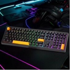Клавіатура Xtrike ME ME KB-512 LED USB UA Black (KB-512BKUA) - Фото