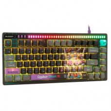Клавіатура A4Tech AT75 RGB USB UA Cypher Ghost (4711421001830) - Фото