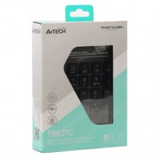 Клавиатура A4Tech FBK21C Wireless/Bluetooth Smoky Grey (4711421995108) - Фото