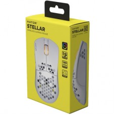 Мышка Hator Stellar Wireless/Bluetooth/USB White (HTM651) - Фото