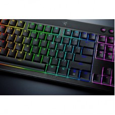 Клавіатура Razer BlackWidow V4 Low-Profile Wireless/Bluetooth/USB Orange switch UA Black (RZ03-05270800-R3M1) - Фото