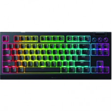 Клавіатура Razer BlackWidow V4 Low-Profile TKL Wireless/Bluetooth/USB Yellow switch UA Black (RZ03-05450100-R3M1)