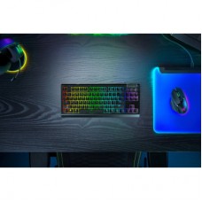 Клавіатура Razer BlackWidow V4 Low-Profile TKL Wireless/Bluetooth/USB Yellow switch UA Black (RZ03-05450100-R3M1) - Фото