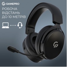 Навушники GamePro Asgard Skadi Wireless Black (HSW191B) - Фото