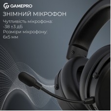 Навушники GamePro Asgard Skadi Wireless Black (HSW191B) - Фото