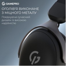 Навушники GamePro Asgard Freya Black (HS145B) - Фото