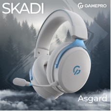 Наушники GamePro Asgard Skadi Wireless White/Blue (HSW191WB) - Фото