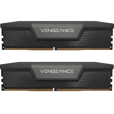 Модуль пам'яті для комп'ютера DDR5 32 GB (2x16GB) 6800 MHz Vengeance Black Corsair (CMK32GX5M2B6800C40)